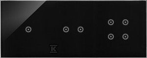 Panel dotykowy S54 Touch, 3 moduły, 1 pole dotykowe +