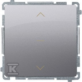 Łącznik roletowy trójpozycyjny 1-0-2 (moduł), stal inox, BASIC MODUŁ o