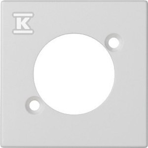 Płytka K45 do gniazd XLR (NEUTRIK), biały