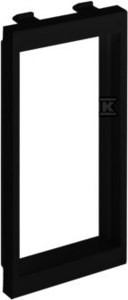 Adapter CIMA na 2 gniazda bezśrubowe K45 (45x45mm), grafit Connect