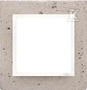 Ramka 1-krotna Nature-Beton, AL BETONE, IP20/IP44 (IP44-należy zastosować uszczelkę ramki