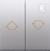 Klawisze do mechanizmu SZP1WM, srebrny mat SIMON54