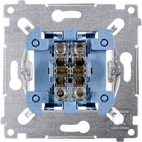 Przycisk pojedynczy zwierny (mechanizm) 10AX, 250V~, szybkozłącza SIMON54