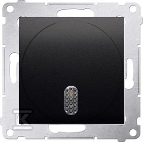 Dzwonek elektroniczny 45999 V, antracyt Simon54    DDT1.01/48