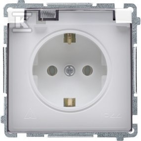 Gniazdo wtyczkowe Schuko do wersji IP44 (moduł) 16A, 250V~, zaciski