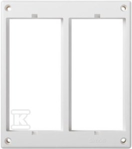 Ramka 2-modułowa, biały    SM202/9  Ramki,