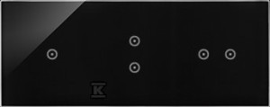Panel dotykowy S54 Touch, 3 moduły, 1 pole dotykowe +