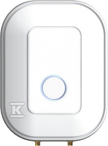 Elektryczny pojemnościowy ogrzewacz wody POC.G-10 Luna inox, nadumywalkowy, ciśnieniowy o