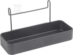 Półka pojedyncza, czarna   &nbsp;EKJ_710A  Akcesoria,