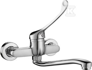 Bateria zlewozmywakowa MADERA ścienna medyczna   &nbsp;BQM_08MD w