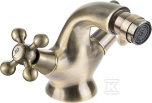 Bateria bidetowa STILO stojąca z korkiem   &nbsp;BKI_532D