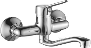 Bateria umywalkowa TIBI ścienna   &nbsp;BQY_050D