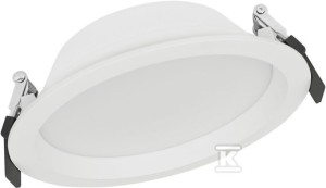 Downlight LED DL ALU DN150 14W 3000K 1190lm IP44/20 o
