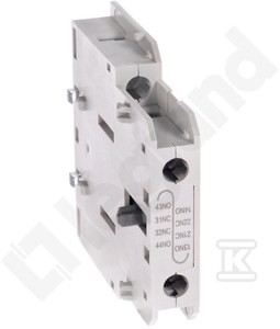 Styki pomocnicze boczne CTX3 3P 9-150A 1NO1NC
