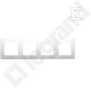 Ramka 4-krotne biały Niloe    665004