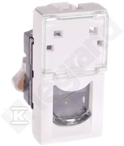 M45:1m 1xRJ45 kat5e FTP    076552