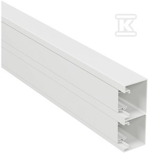 Listwa kablowa KIO45 130X50 biała z PCV,długość 2 m o