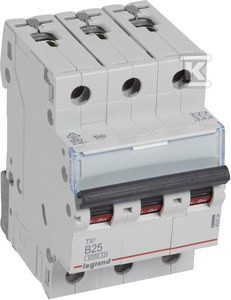 Wyłącznik nadprądowy S 303 3P B 25A 6000A TX3 o