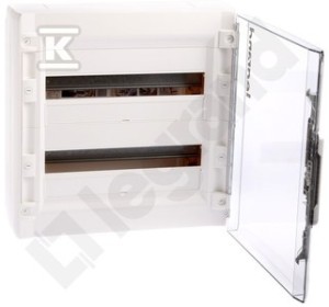 Rozdzielnica natynkowa XL3 125 drzwi transparentne (36 modułowa)