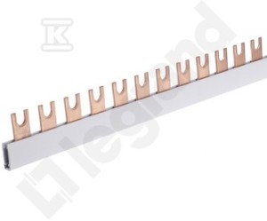 Szyna łączeniowa w izolacji długość: 54 modułów BI1/16X54