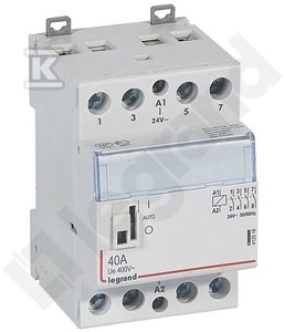 Stycznik modułowy SM 340 40A 24V 4NO z manipulatorem o