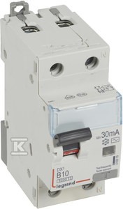 Wyłącznik różnicowo-nadprądowy P312 2P B 10A 30MA TYP AC DX3