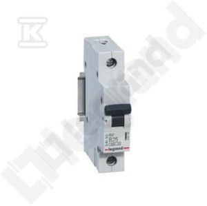 Wyłącznik nadprądowy RX3 1P B 25A 6000A