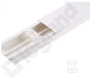 Listwa kablowa 90X40.1 biała z PCV,długość 2 m