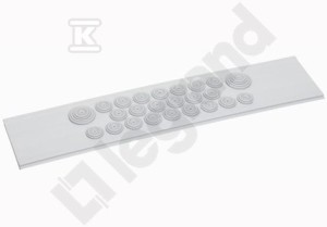 Płyta dławicowa, izolacyjna z osłabieniami do XL3 160