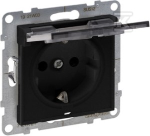 Gniazdo SCHUKO 2P+Z - 16 A - 250 V~ -