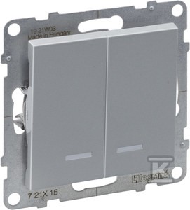 Łącznik świecznikowy z podświetleniem - 10 AX - 250 V~