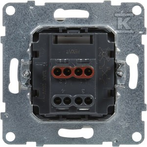 Łącznik krzyżowy - 10 AX - 250 V~ - zaciski