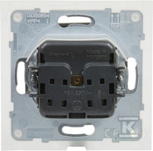 Gniazdo 2P+Z IP44 - 16 A - 250 V~ -