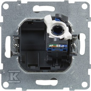 Gniazdo RJ45/kat 6 UTP, ALUMINIUM SUNO    721352