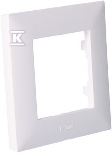 Ramka pojedyncza 1x - kolor biały, NILOE STEP
