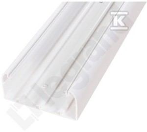 Kanał DLP-N 50X105.Kanał bez pokrywy biały    010422