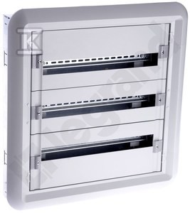 Rozdzielnica podtynkowa XL3 160 izolowana 3x24 modułowa (72 modułowa) -