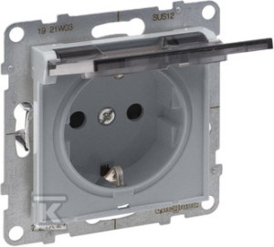 Gniazdo SCHUKO 2P+Z - 16 A - 250 V~ -
