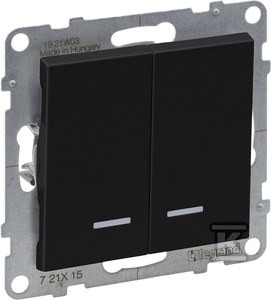 Łącznik świecznikowy z podświetleniem - 10 AX - 250 V~