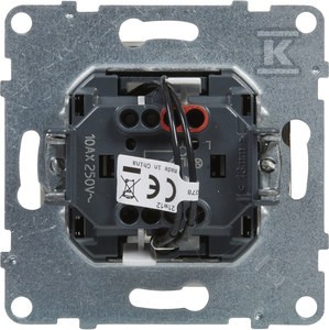 Łacznik jednobiegunowy podświetlany - 10 AX - 250 V~ -