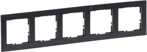Ramka - 5x, CIEMNOSZARY SUNO    721555 w