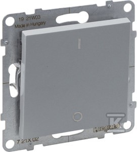 Łącznik dwubiegunowy - 10 AX - 250 V~ - zaciski