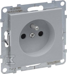 Gniazdo 2P+Z z przesłoną - 16 A - 250 V~