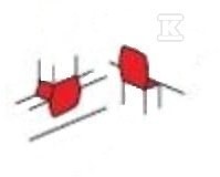Łącznik odgałęźny do listwy 50X20    330966 w