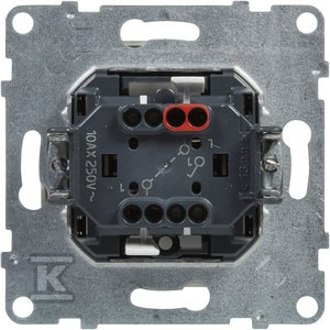 Łacznik jednobiegunowy - 10 AX - 250 V~ - zaciski