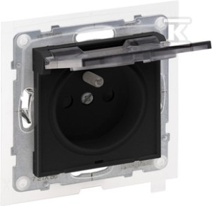 Gniazdo 2P+Z IP44 - 16 A - 250 V~ -