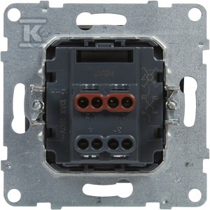 Łącznik krzyżowy - 10 AX - 250 V~ - zaciski
