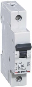Wyłącznik nadprądowy RX3 1P B 16A 6000A