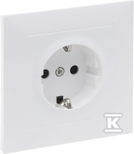 Gniazdo SCHUKO 2P+Z - 16 A - 250 V~ -
