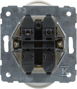 Gniazdo 2X2P+Z - 16 A - 250 V~ - zaciski